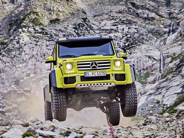 مرسدس G500 4x4 برادر کوچکتر 6x6!